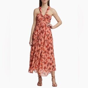 A.L.C. Jaylin Printed Maxi Dress Size 4